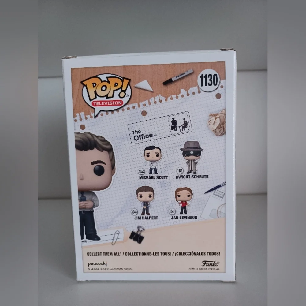 Ryan‎ Howard Blond From The Office 1130 Comedy Television Vinyl Figure Funko Pop